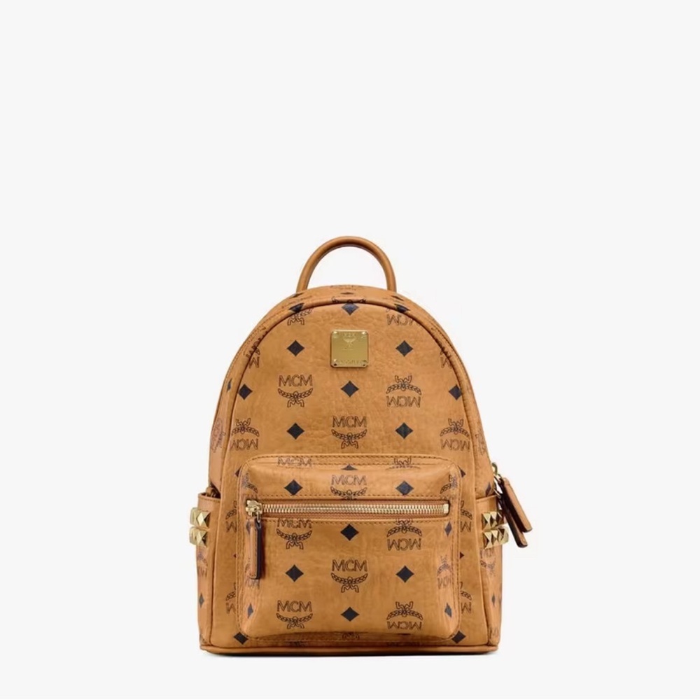 MCM STARK SIDE STUDS BACKPACK IN VISETOS